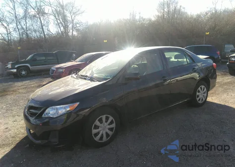 2011 Toyota Corolla Le из США, поврежденный, VIN JTDBU4EE7B9125522